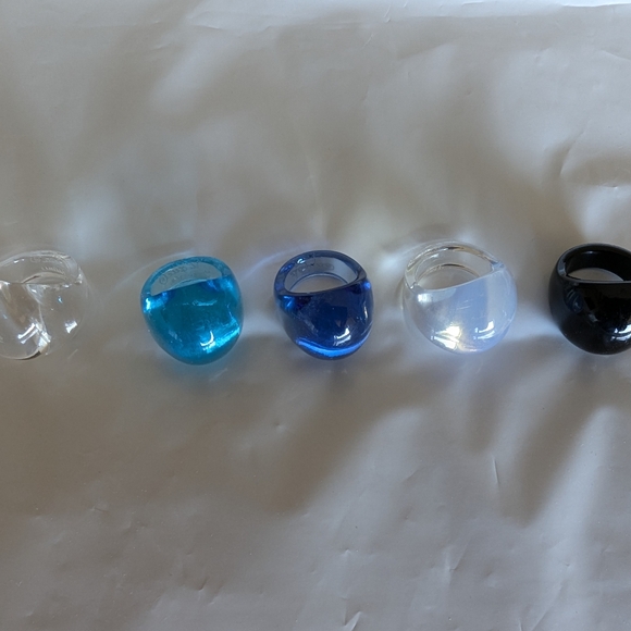 Lalique Crystal Dome Ring - Picture 2 of 2